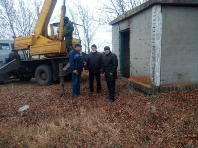 Контроль работы строительной бригады с.Казацкое