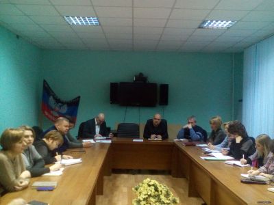 В Новоазовском районе состоялась встреча с секретарями первичных ячеек ОД «Донецкая Республика»