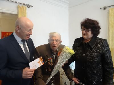 Чествование участника Боевых действий ВОв