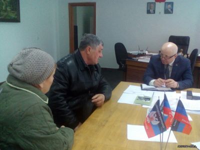 Глава администрации провел прием