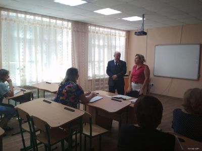 Объезд учебных заведений района.